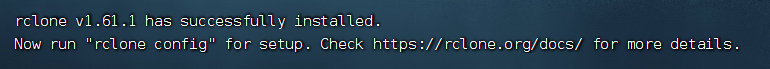 Linux通过Rclone挂载GoogleDrive